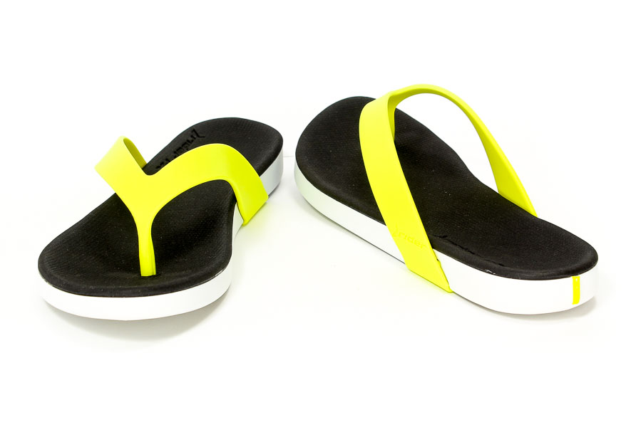 Klapki Rider 82134 22157 White/Black/Green