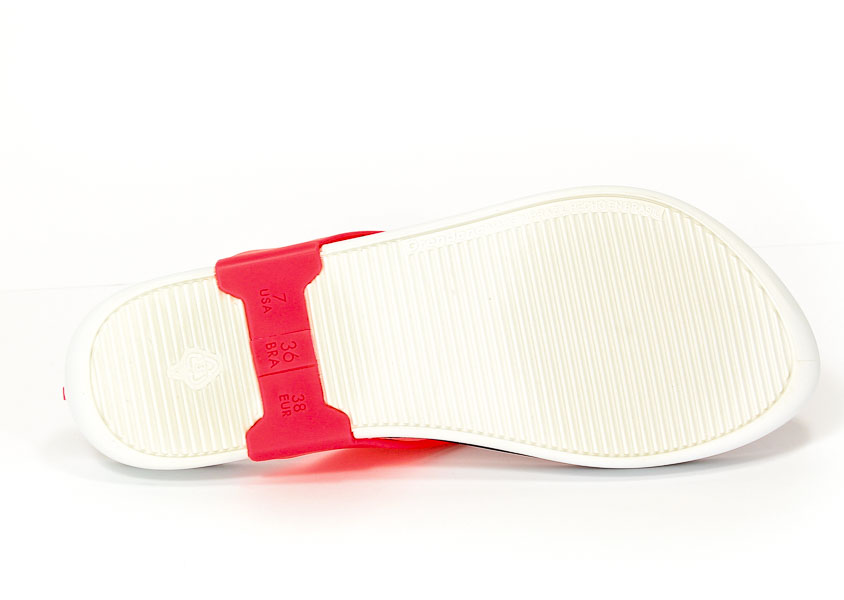 Klapki Rider 82134 21428 White/Black/Pink
