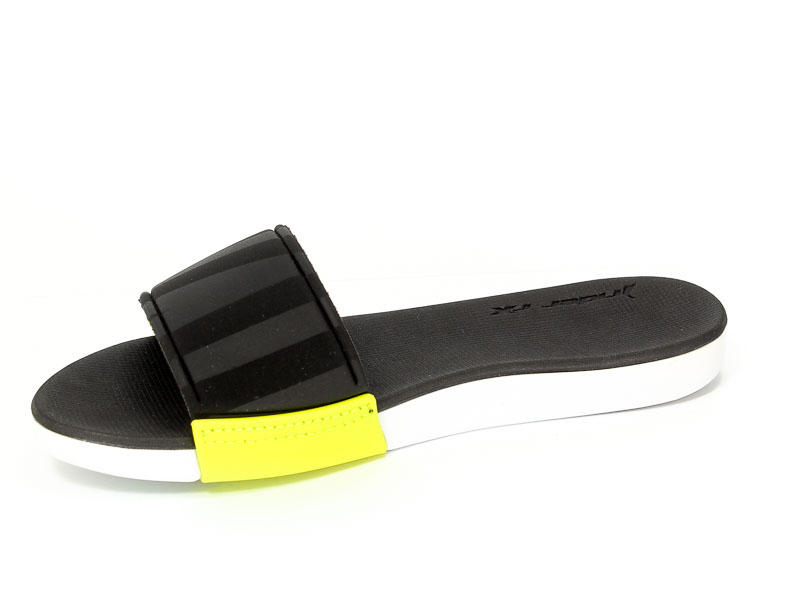 Klapki Rider 82135 23930 White/Black/Green