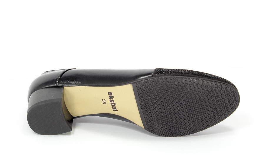 Czółenka Eksbut 27-4411-155/D43 Czarny lic