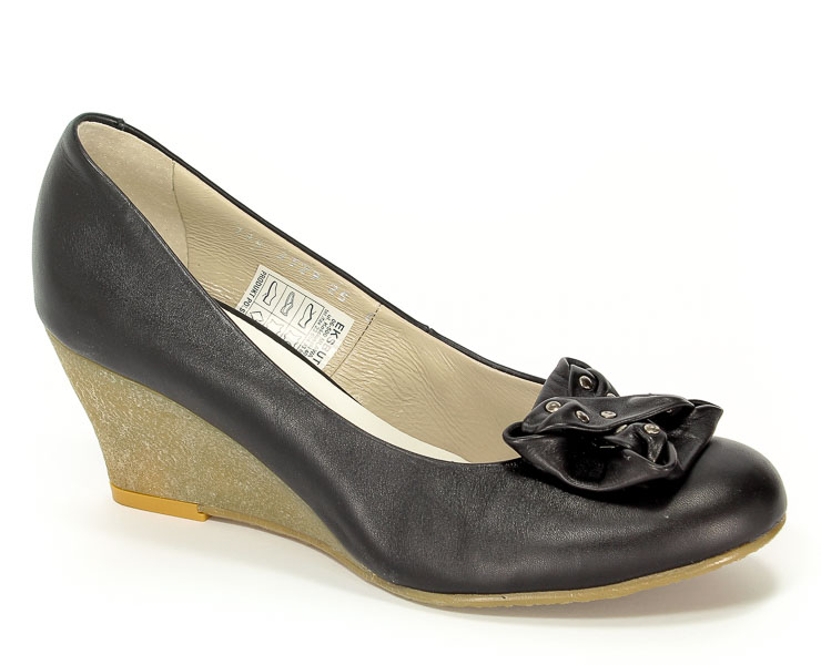 Czółenka Eksbut 21-2329 Czarny 155 Prz.