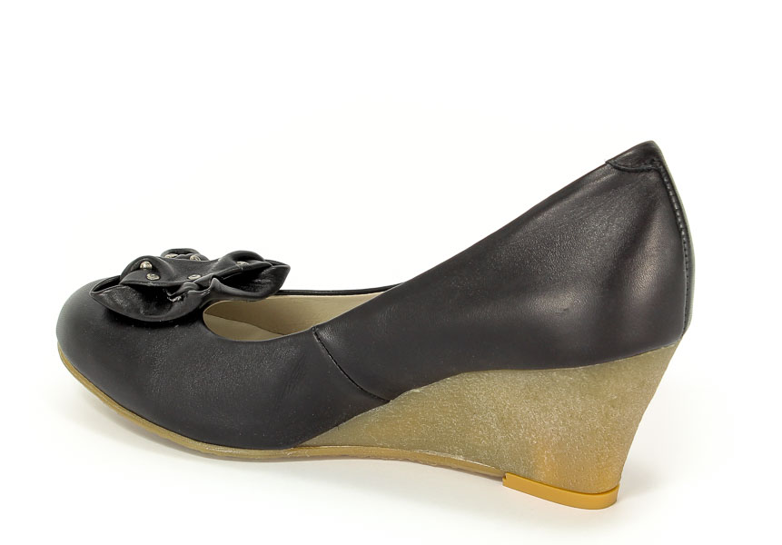 Czółenka Eksbut 21-2329 Czarny 155 Prz.