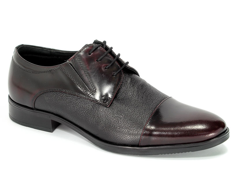 Półbuty Trio 3209-01-B-01-0 Czarny/Bordo