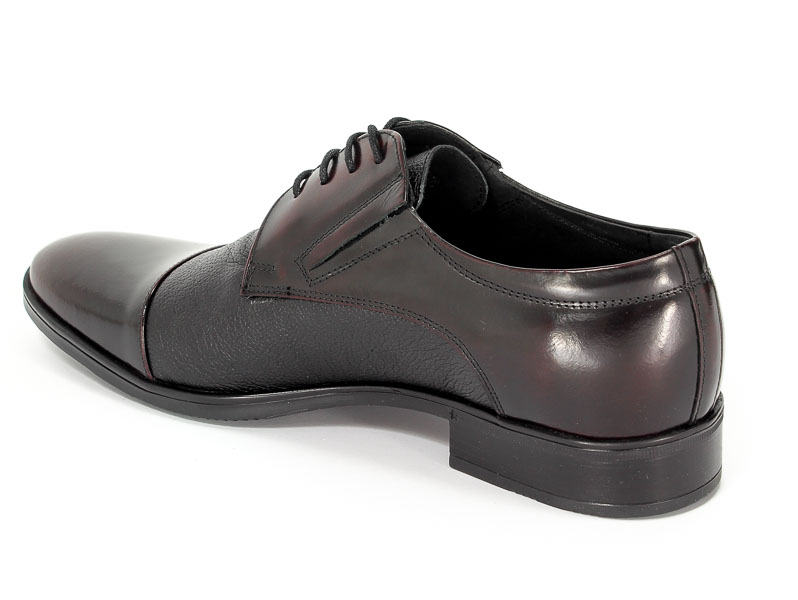 Półbuty Trio 3209-01-B-01-0 Czarny/Bordo