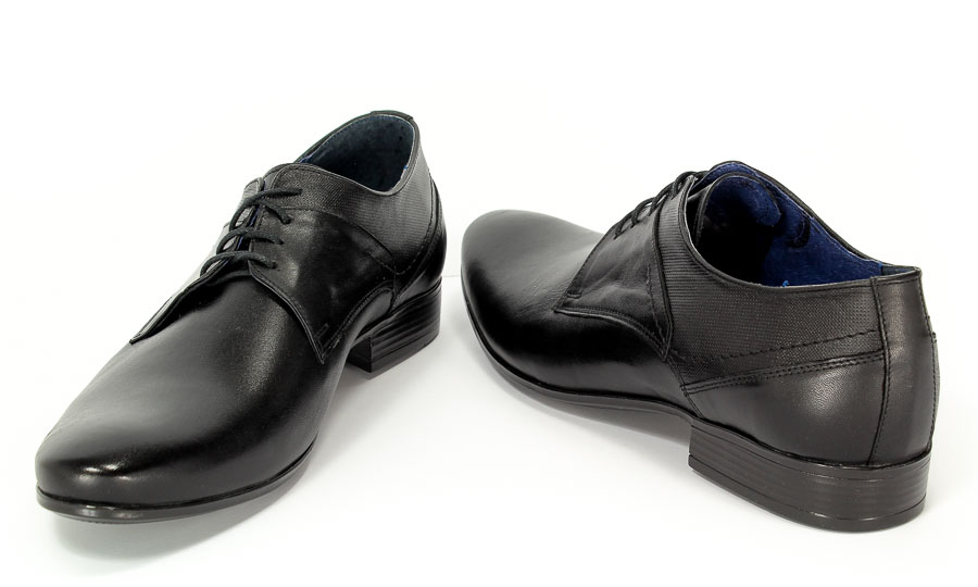 Półbuty Euro moda Nko 1622 Czarny D-4