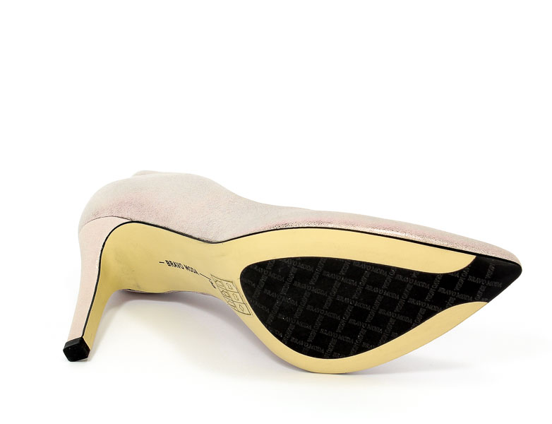 Czółenka Bravo Moda 1373 Platyna metal2