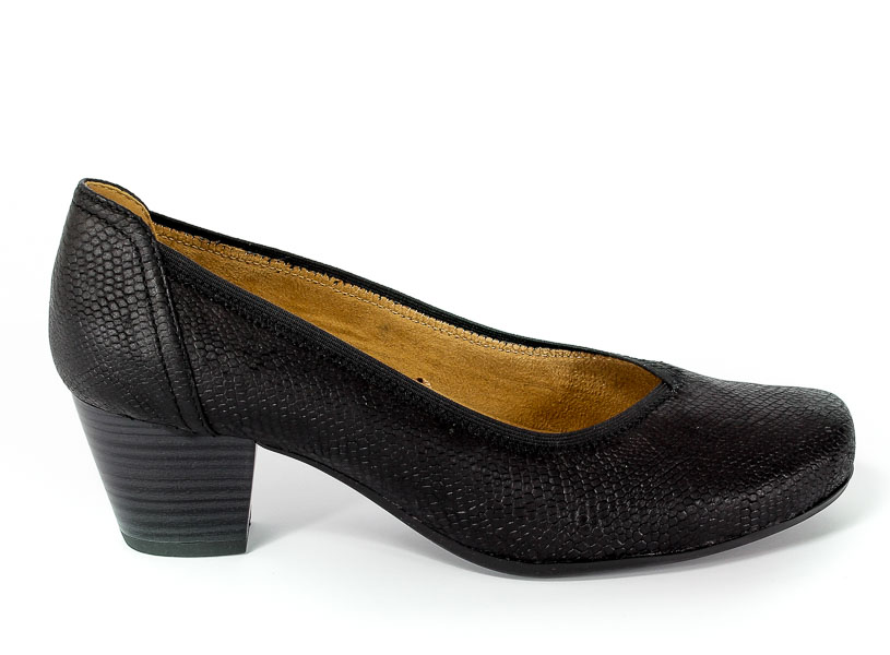 Czółenka Caprice 9-22300-29 030 Black Snake
