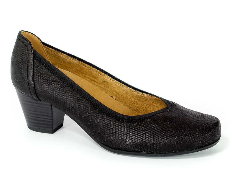 Czółenka Caprice 9-22300-29 030 Black Snake