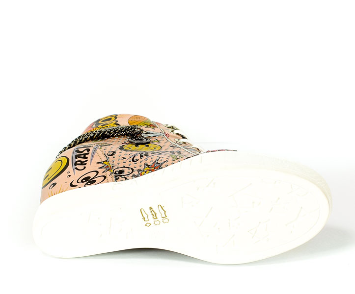 Sneakersy Letnie Carinii B3968-K15-000-000-B88 Złoty