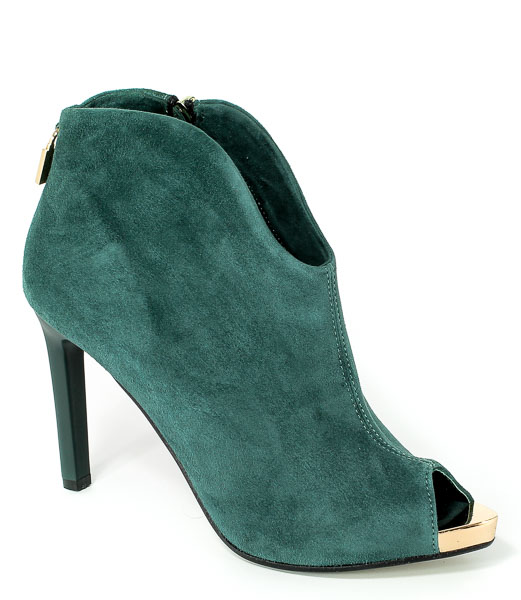 Botki Letnie Carinii B3874-I74-000-000-C17 Zielony