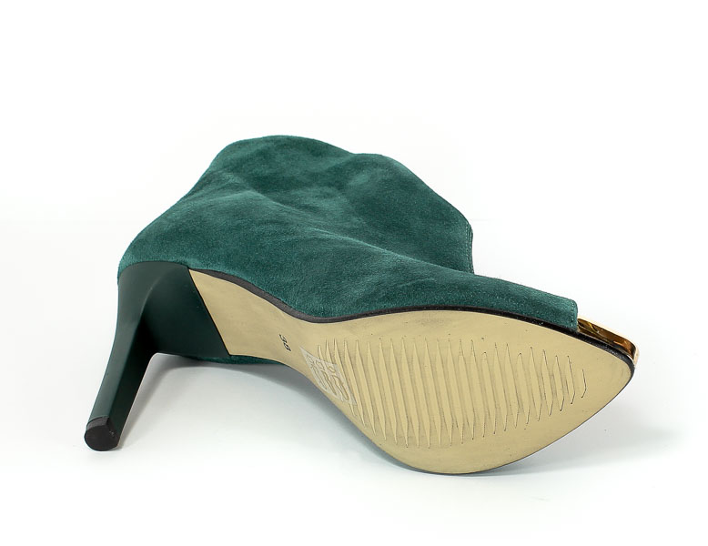 Botki Letnie Carinii B3874-I74-000-000-C17 Zielony