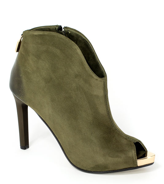 Botki Letnie Carinii B3874-I43-000-000-C17 Zielony