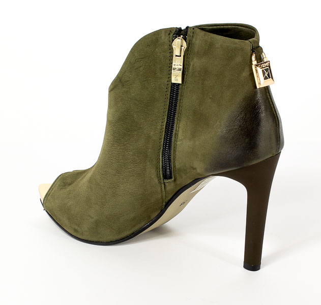 Botki Letnie Carinii B3874-I43-000-000-C17 Zielony