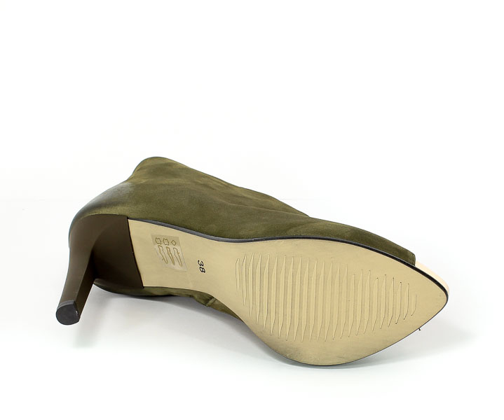 Botki Letnie Carinii B3874-I43-000-000-C17 Zielony