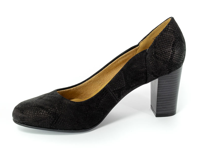 Czółenka Caprice 9-22404-29 030 Black Snake