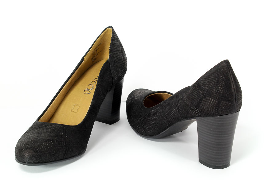 Czółenka Caprice 9-22404-29 030 Black Snake