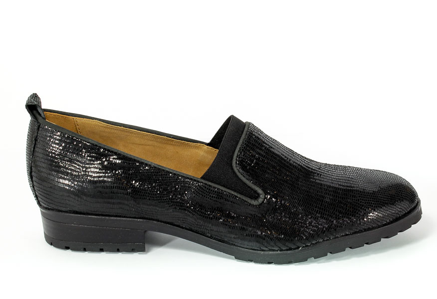 Półbuty Caprice 9-24351-29 010 Black Reptile