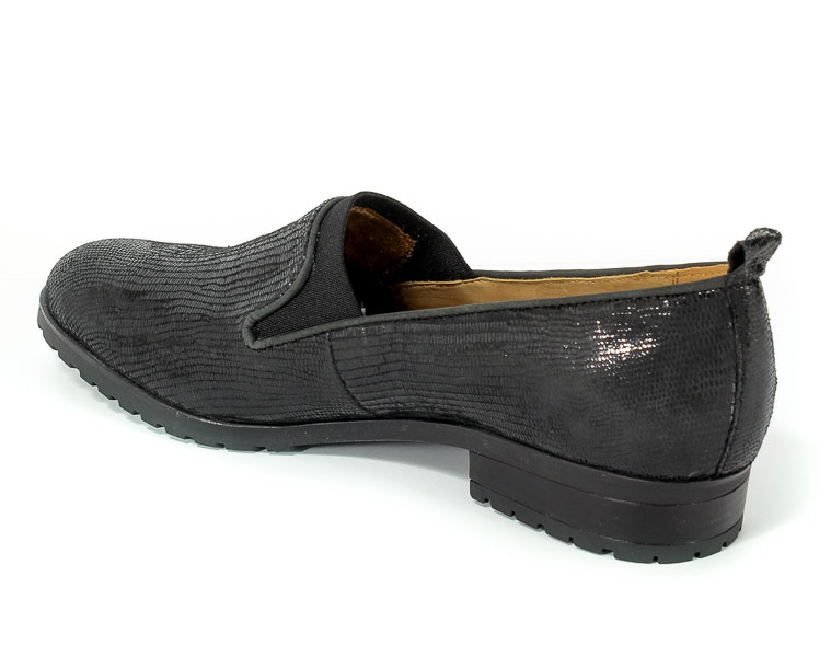 Półbuty Caprice 9-24351-29 010 Black Reptile