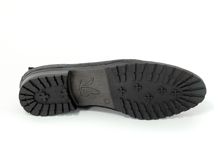 Półbuty Caprice 9-24351-29 010 Black Reptile