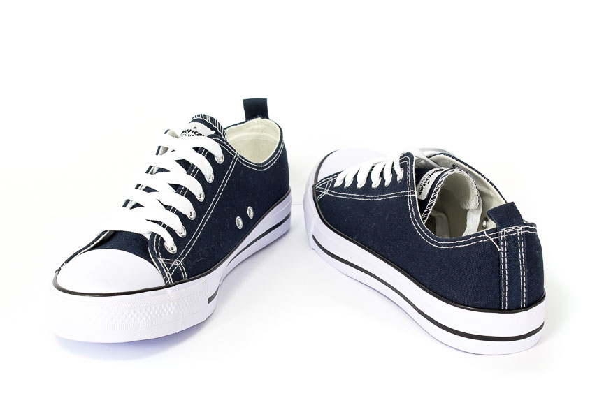 Półbuty American DSLN 02 Dk.Navy-2/White