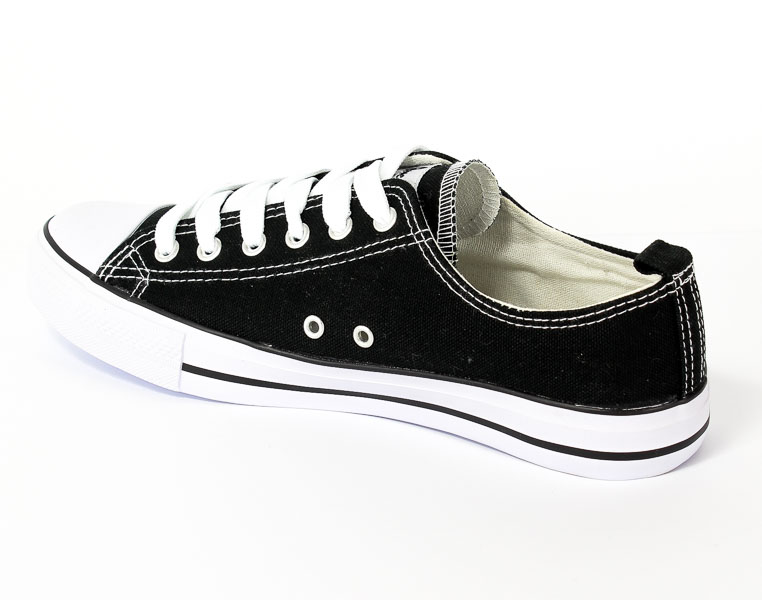 Półbuty American DSLN 01 Black-1/White