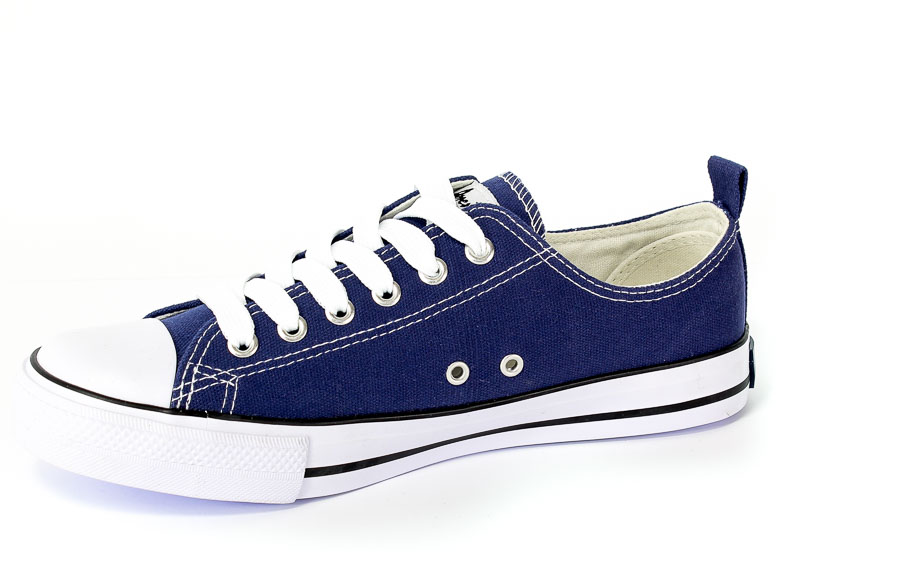 Trampki American DSLN 11 Lt.Navy-11 White