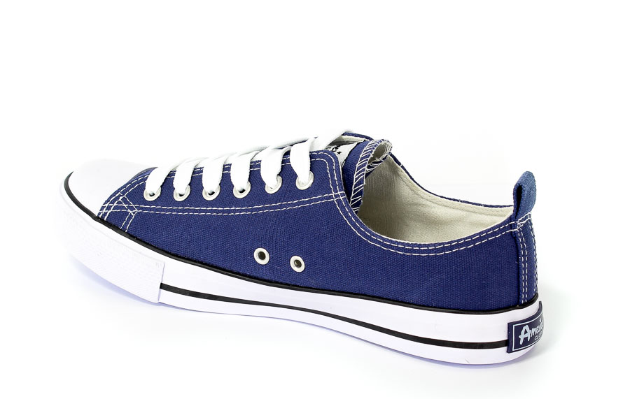 Trampki American DSLN 11 Lt.Navy-11 White