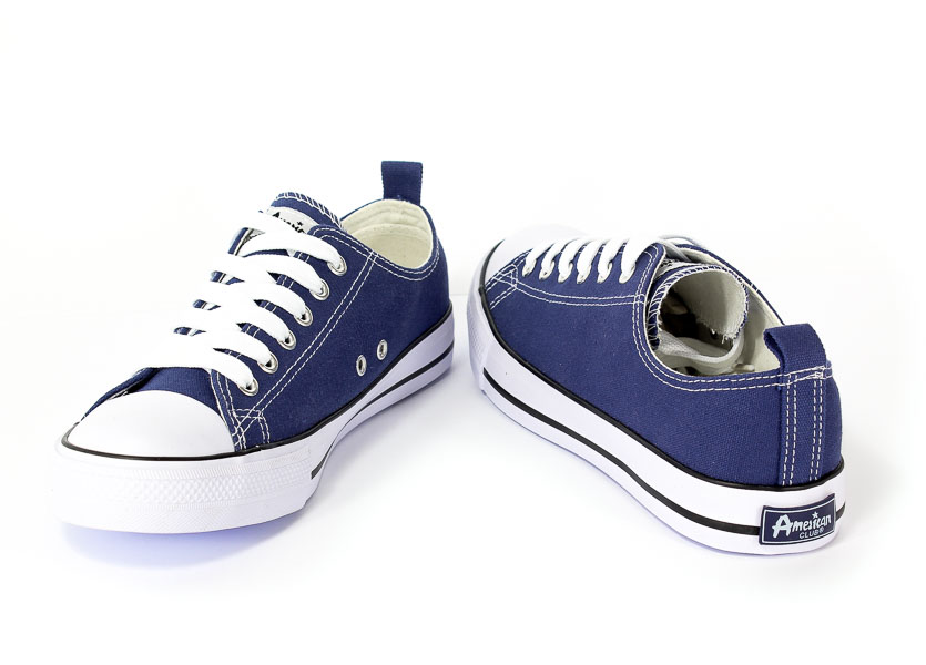Trampki American DSLN 11 Lt.Navy-11 White
