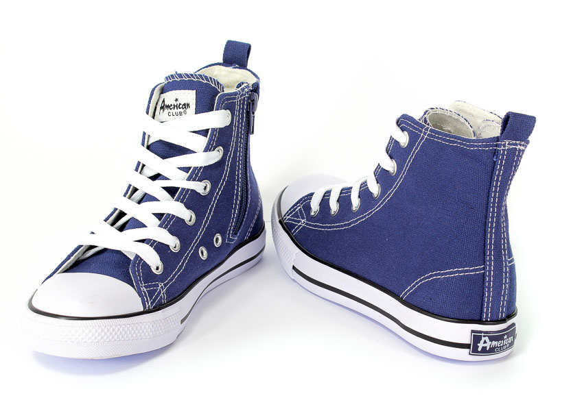 Półbuty American 9120-01/11 Lt.Navy-11/White