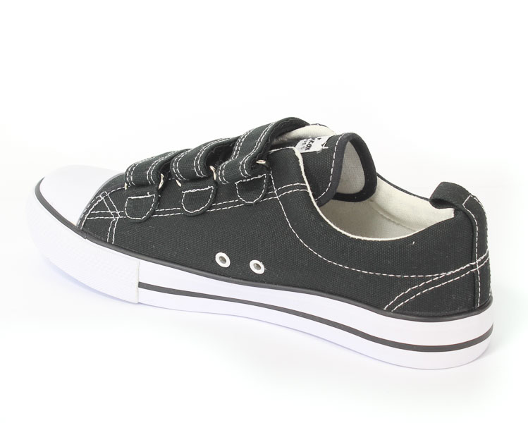 Trampki American DSTC-1/2 Black-01/White