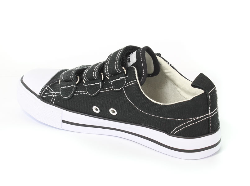 Półbuty American DSTC-1/11 Black-01/White