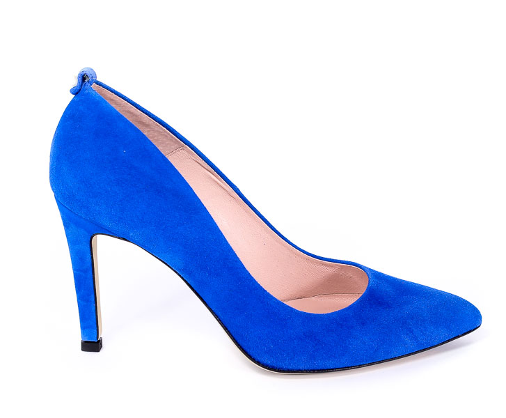 Czółenka Bravo Moda 1531 Chaber Zamsz