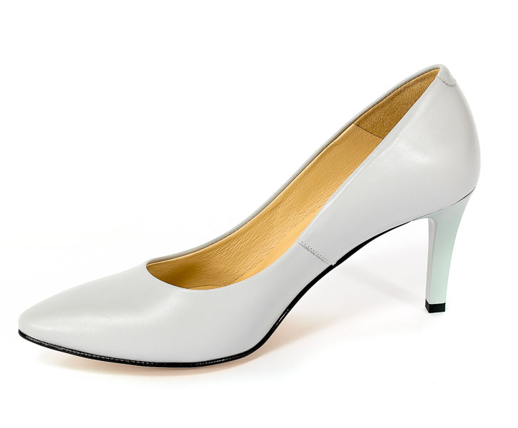 Czółenka Damiss DS-43/1 Siwe Lico 2