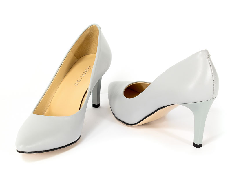 Czółenka Damiss DS-43/1 Siwe Lico 2