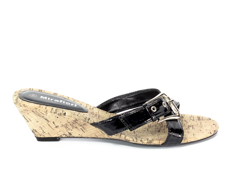 Klapki Mirafiori Zy067507 Black Prz.