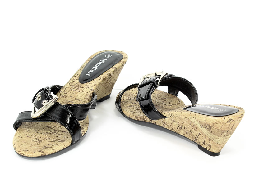 Klapki Mirafiori Zy067507 Black Prz.