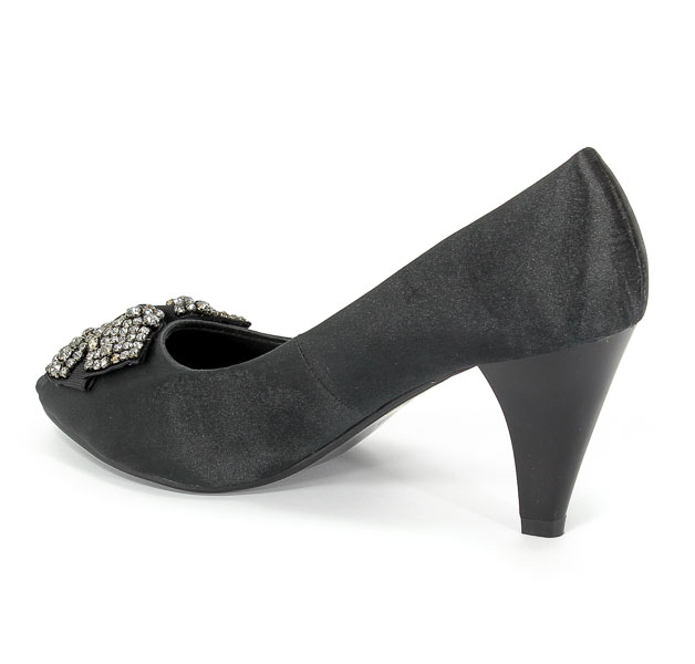 Czółenka Letnie Mirafiori 1A178-0798-A10 Black Prz.