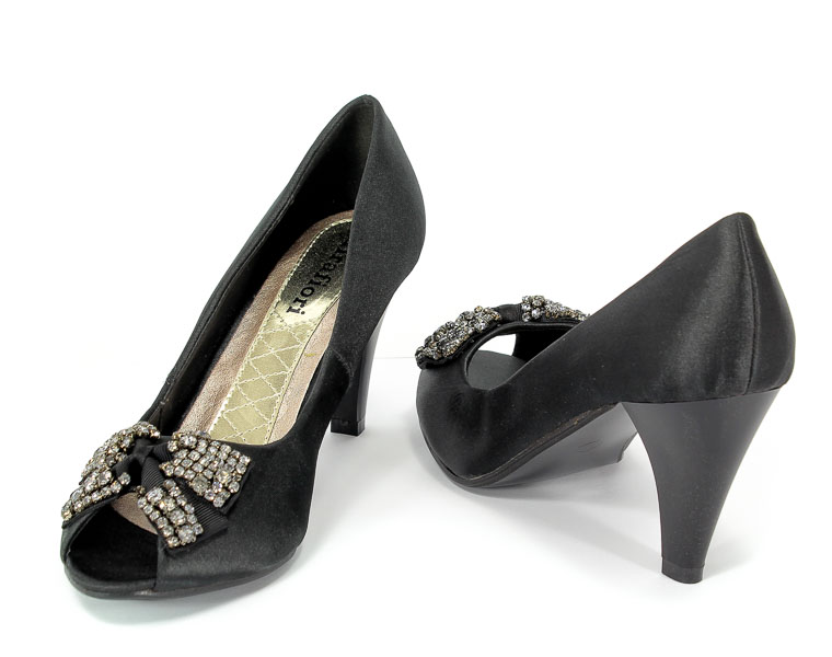 Czółenka Letnie Mirafiori 1A178-0798-A10 Black Prz.