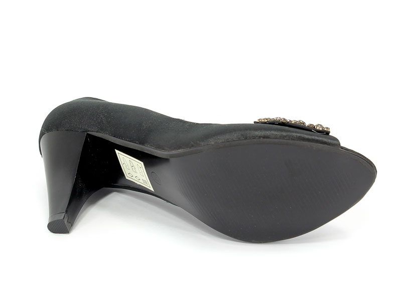 Czółenka Letnie Mirafiori 1A178-0798-A10 Black Prz.