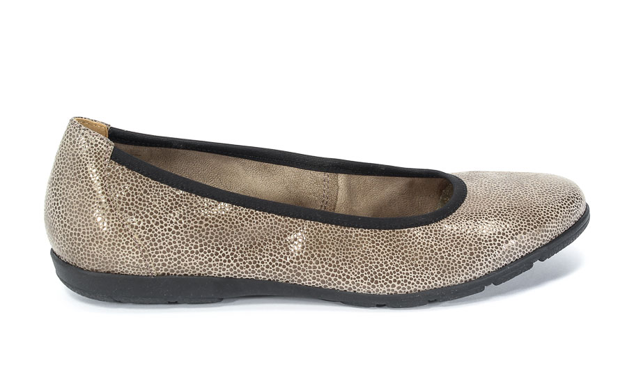 Baleriny Caprice 9-22150-29 352 Taupe Shiny