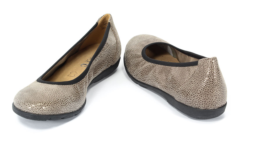 Baleriny Caprice 9-22150-29 352 Taupe Shiny