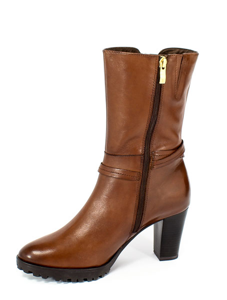 Pół Kozaki Caprice 9-25404-29 303 Cognac Nappa