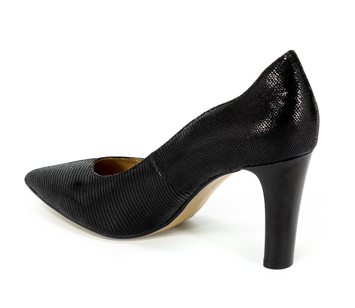 Czółenka Caprice 9-22402-29 010 Black Reptile