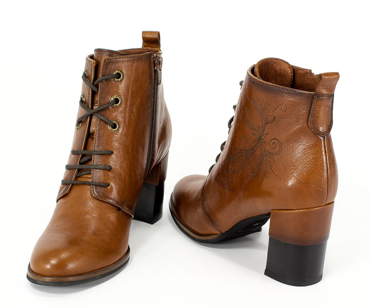 Botki Hispanitas Hi75738 Juliette7 Shine-I7 Cuoio