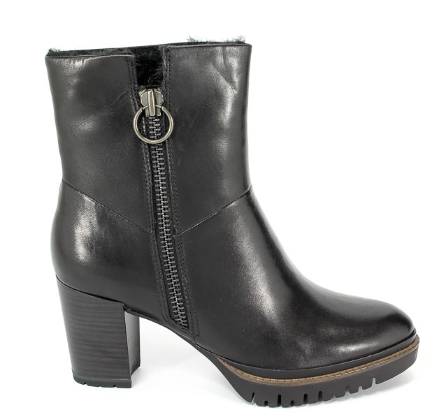 Botki Tamaris 1-25459-29 003 Black leather