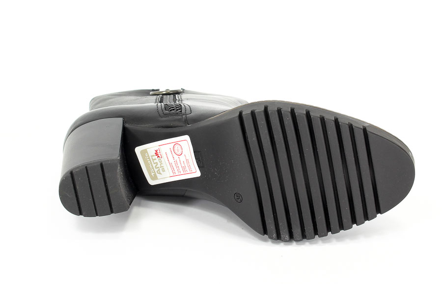Botki Tamaris 1-25459-29 003 Black leather