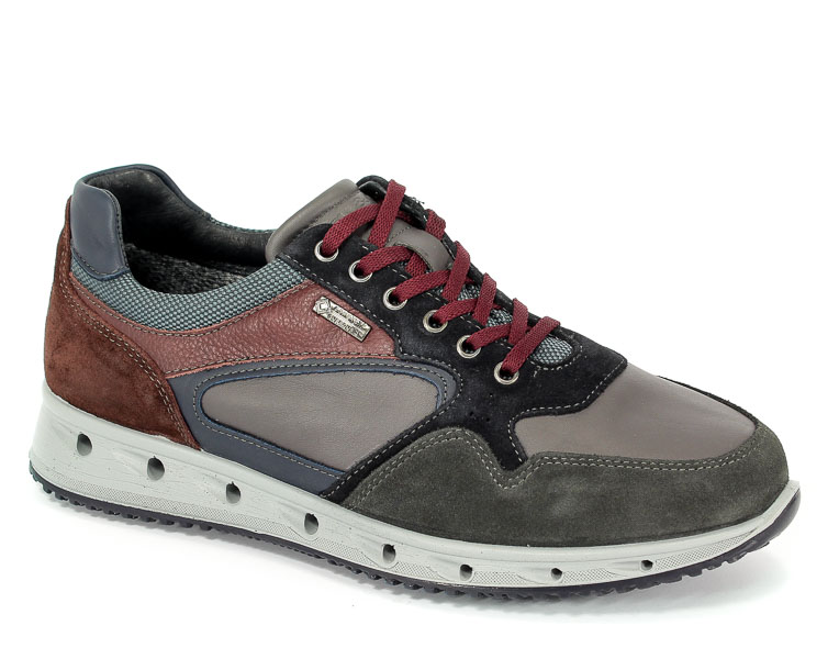 Półbuty Igi&Co 87473/00 Scamosc16/18 Grig S- Gore tex