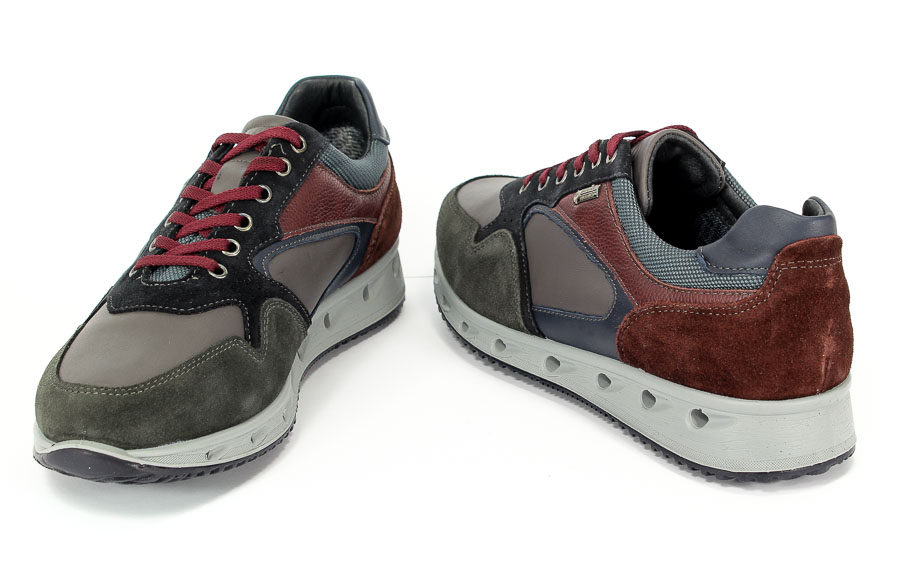 Półbuty Igi&Co 87473/00 Scamosc16/18 Grig S- Gore tex