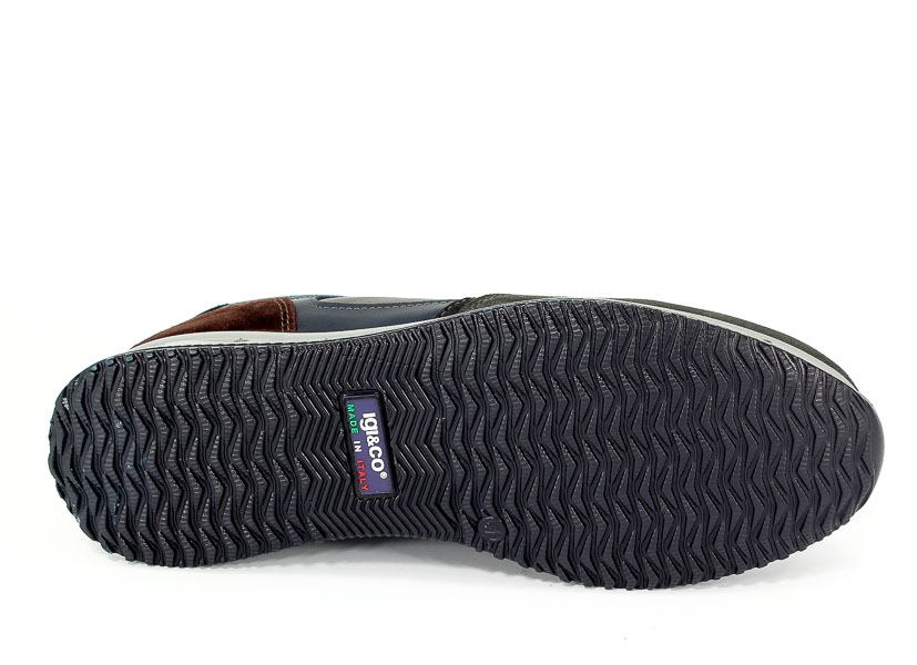 Półbuty Igi&Co 87473/00 Scamosc16/18 Grig S- Gore tex