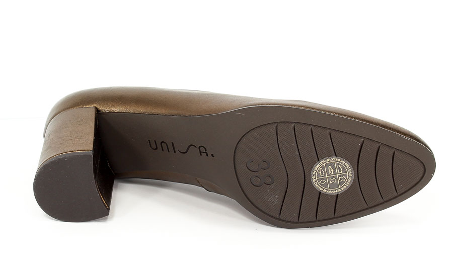 Czółenka Unisa Mupo Bronze lightmetal